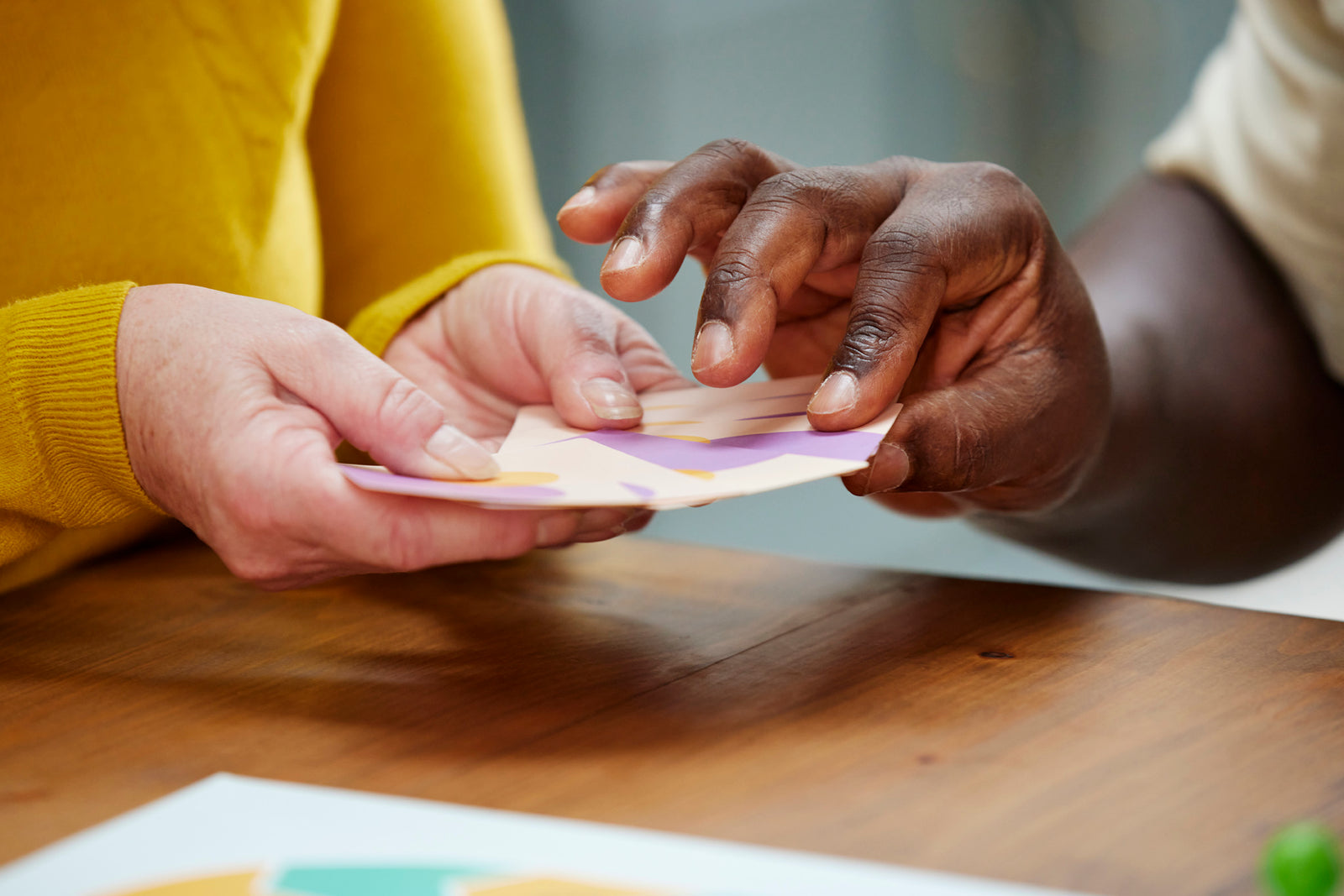 Number Games with Dice Cards
