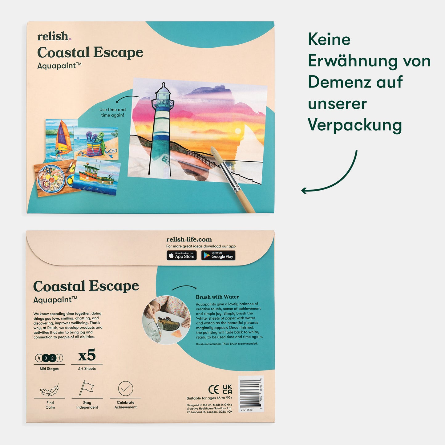 Aquapaint set for dementia patients offers creative activities for elderly in care homes, enhancing engagement and joy.|market_de