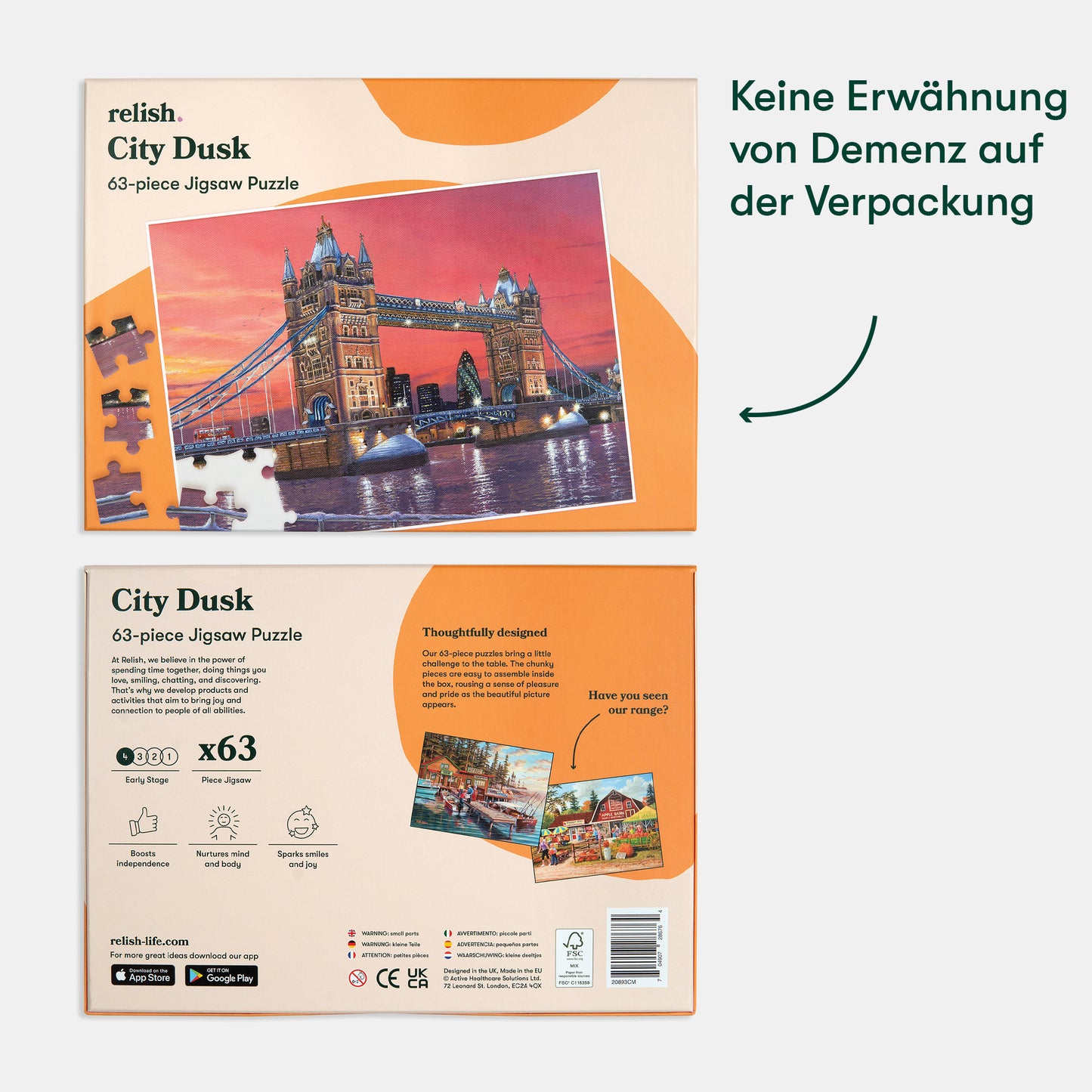 Jigsaw puzzle for dementia patients, ideal for care home activities, enhancing engagement and joy for elderly with dementia.|market_de