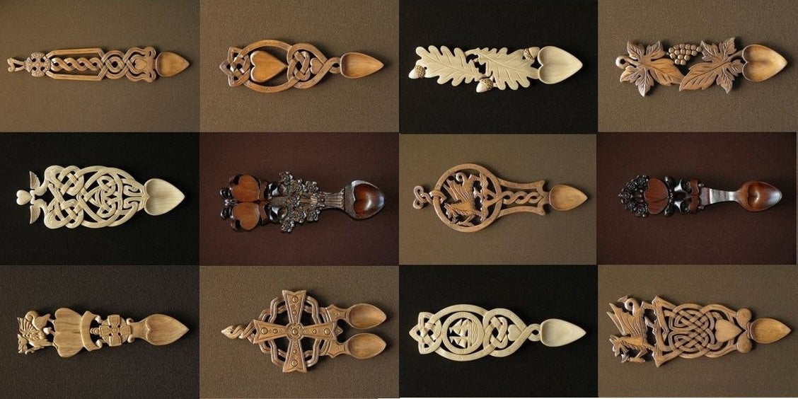 Welsh Love Spoons