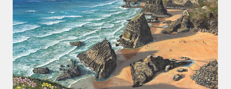Coastal puzzle for dementia patients, ideal for care home activities, fostering engagement and joy in elderly with dementia.