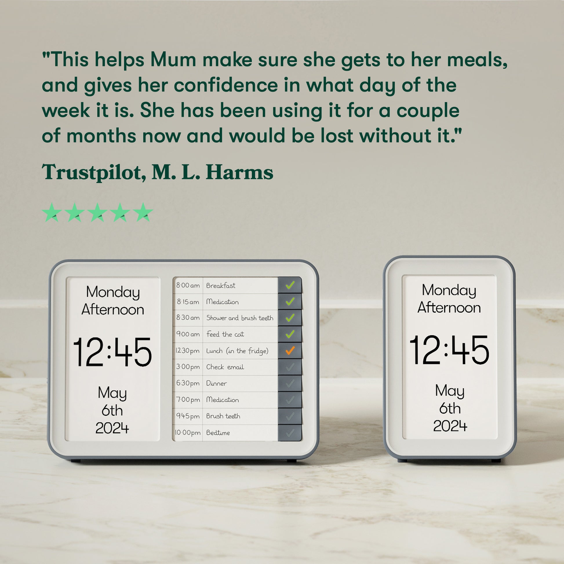 Day Range Bundle Dementa Day Clock and Task Planner – Relish