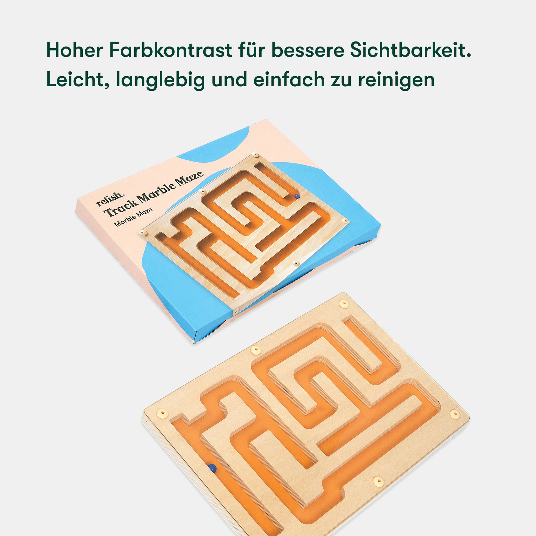 Wooden maze game for dementia patients, ideal for care home activities, enhancing engagement and cognitive function.