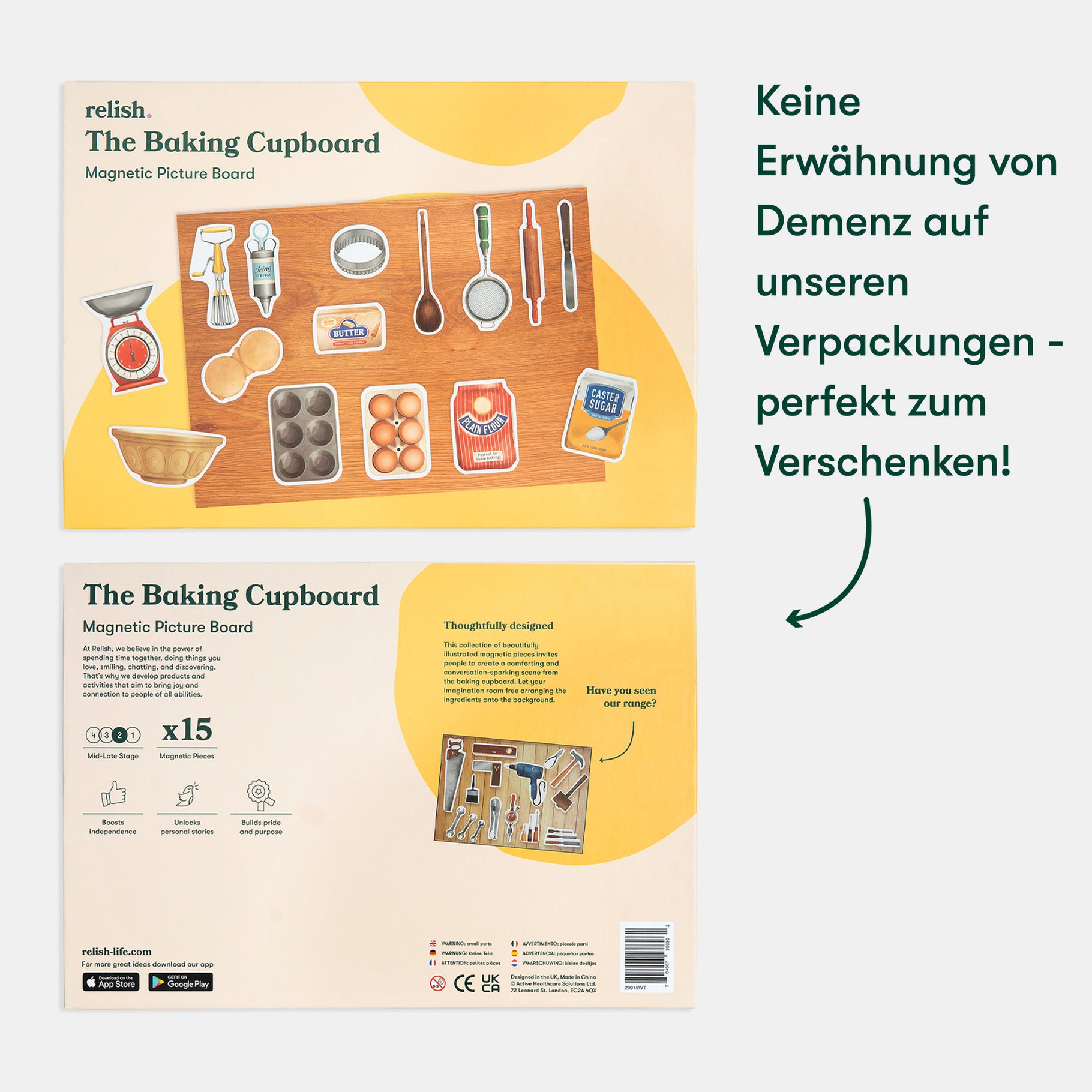 Relish Life jigsaw puzzles for dementia patients, ideal activities for care homes, fostering engagement and joy for the elderly.