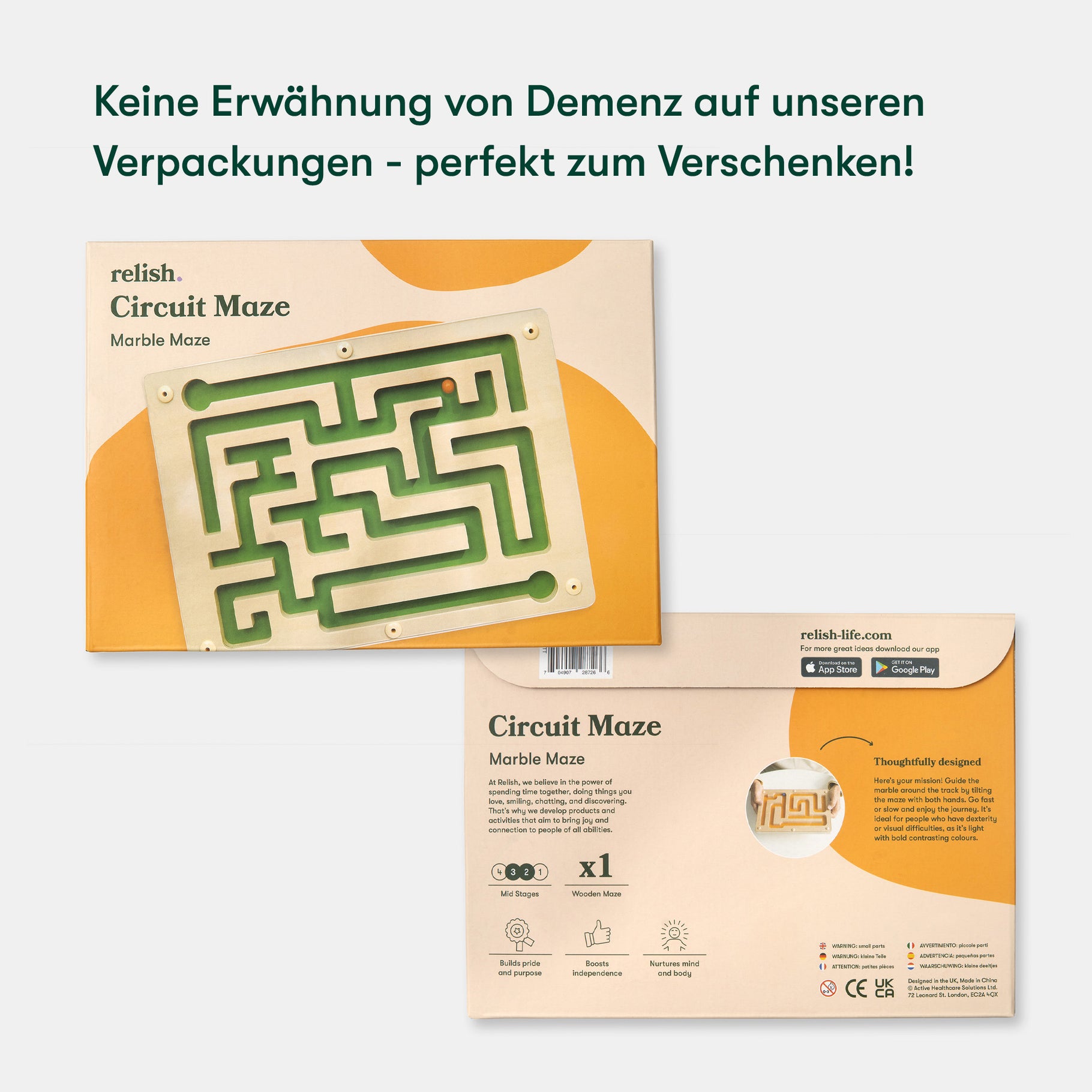 Circuit Maze game for dementia patients, promoting engagement and independence. Ideal for care home activities and gifts.