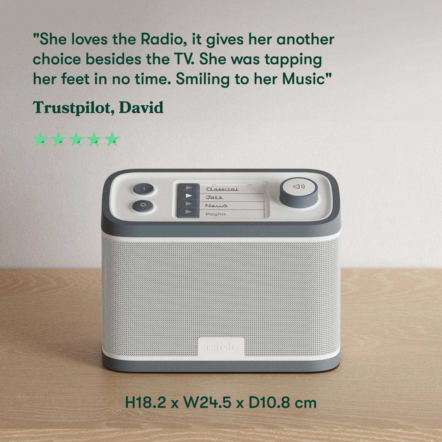 Dementia Radio & Music Player - FM / DAB+ / MP3