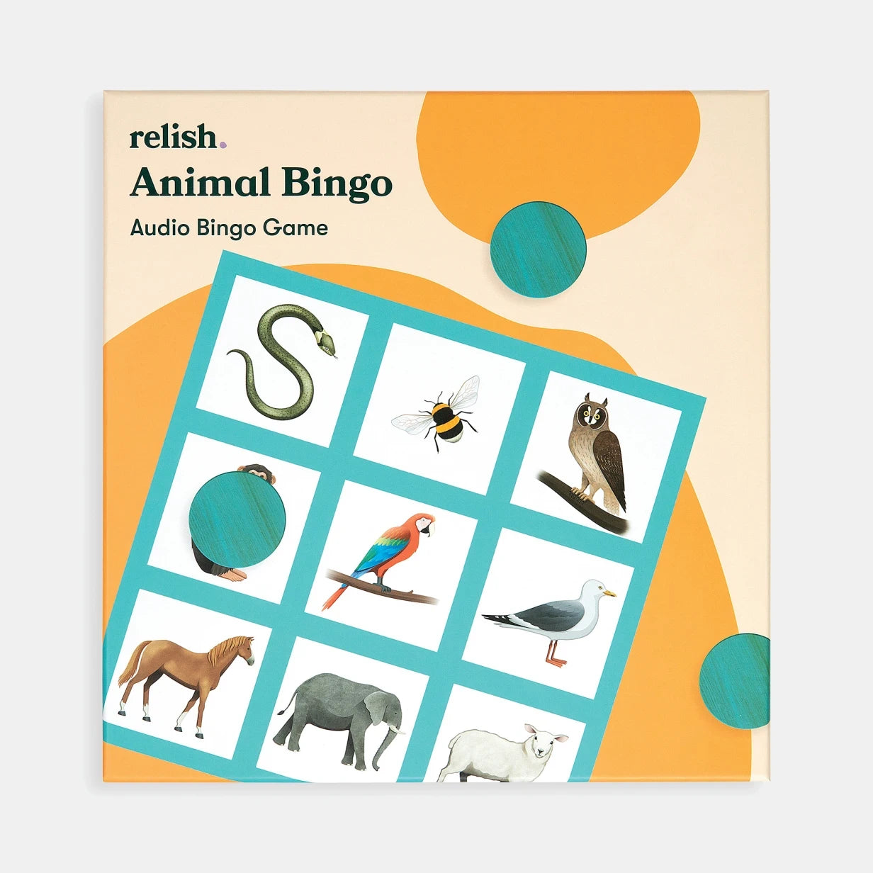Animal Bingo game for dementia, featuring animal images. Ideal for care home activities and gifts for people with dementia.