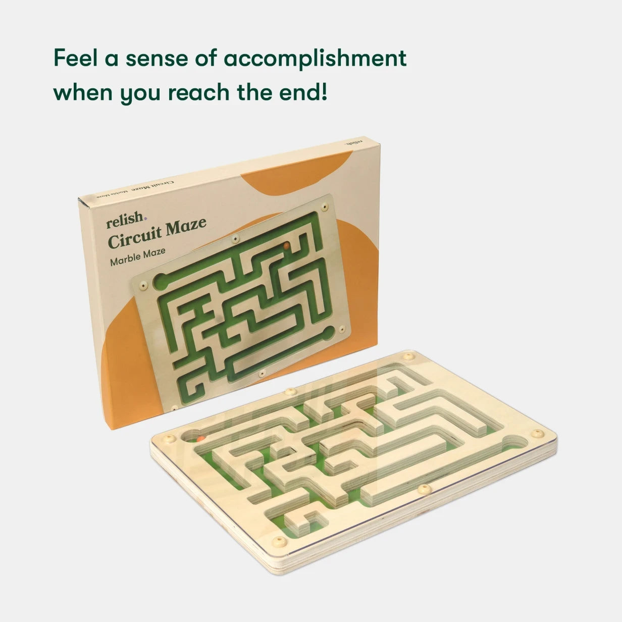 Relish Circuit Maze, a dementia-friendly puzzle, ideal for care home activities and gifts for people with dementia.