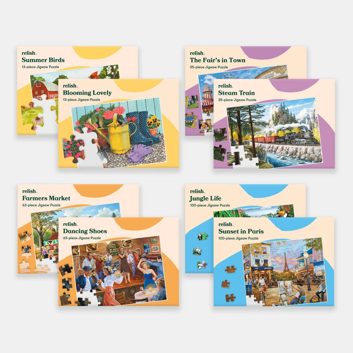 Jigsaw puzzles for dementia patients, ideal care home activities. Engaging, colorful designs for elderly with dementia.